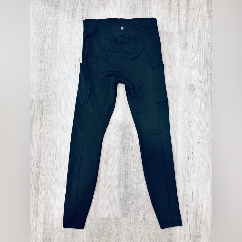 Athleta Black Ultimate Stash Pocket Tights High-Waisted Leggings Small - Picture 4 of 9